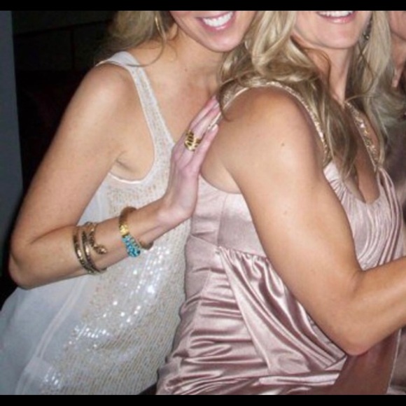 J. Crew Lightly Sequined Beige/Gold Top🌟Size 2 - Picture 13 of 14